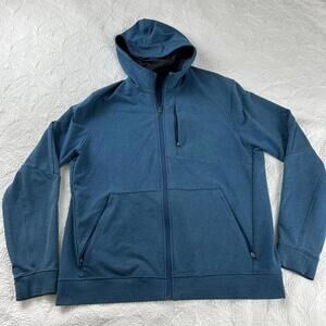 Lululemon City Sweat Full Zip Hoodie Men's Size XXL Pullover Athleisure Blue